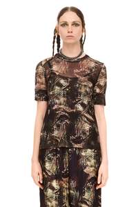 Womens Tee Shirts: ARCHIVE SHORT SLEEVE IN PERSEUS PRINT, SS26