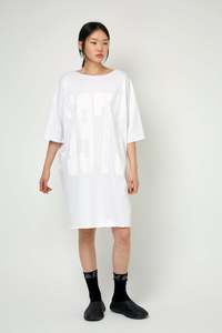 1979 LONG TEE IN WHITE/WHITE, SS26