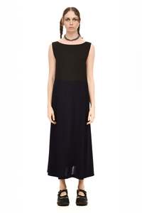 MYTH DRESS IN NAVY, SS26