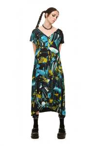 Womens Dresses: GEMINI DRESS IN SCIFI PRINT, SS26