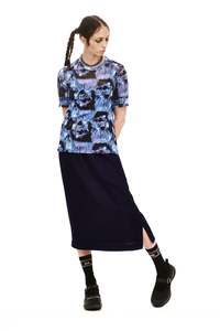 Womens Skirts: FOREVER SKIRT IN NAVY, SS26