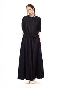 Nom D: GRID BLOUSON IN MIDNIGHT, SS26