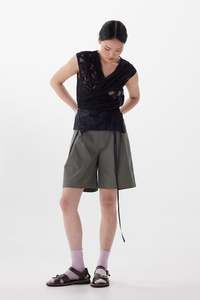 Womens Shorts: INTERVAL IN CAPER, SS26