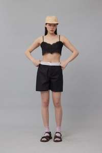 DUO BOXER IN BLACK/WHITE (UNISEX), SS26