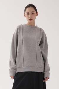 PANEL SWEAT IN CEMENT (UNISEX), W25