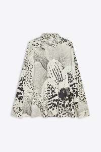 CASIA SHIRT IN BLACK ORCHID, SS25