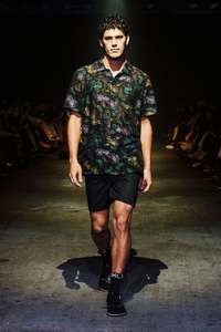 Mens Shorts: DUO BOXER IN BLACK/WHITE, SS26