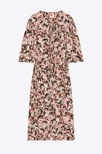 Womens Sale: DAFFIE DRESS IN DARK BROWN, SS25