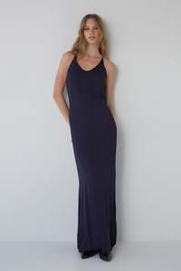 Zambesi S24 Womens: T-BAR GOWN IN LAPIS, S24