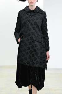 ASYMMETRIC FLORAL EMBROIDERED JACKET, FW25