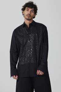 Mens Shirts: CHRONICLE IN BLACK, SS26