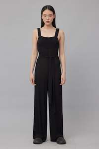 Womens Trousers: SYNERGY-LONG IN TRUFFLE, SS26