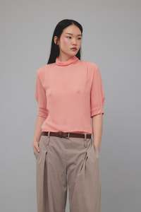 Womens Tops: ACCENT IN ROSEWATER, SS26