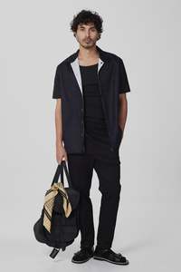 Mens Trousers: PLAYER IN BLACKOUT, SS26