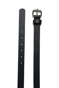 WOMENS LEATHER BELT IN BLACK