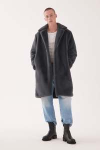 Mens Coats Jackets: LUXE IN FAUX, W25