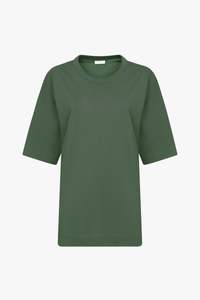 Womens Tee Shirts: HEGELS T SHIRT IN DARK GREEN, FW26