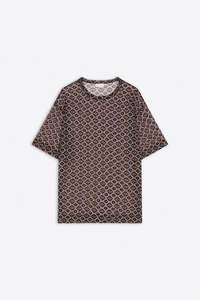 HOGE PR T SHIRT IN BROWN, FW26