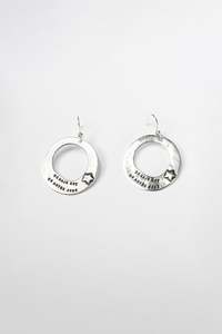Womens Accessories: BOUCLES D'OREILLE ESPOIR ARGENT
