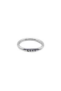 BAGUE LOVE 2 ARGENT