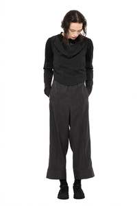 Nom D: GROOVE PANT IN CHARCOAL STRIPE, AW26