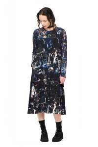 UNMIXED SLIP DRESS IN DANSE PARTY MIX, AW26