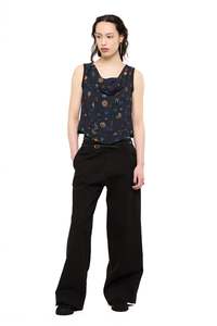 Nom D: CELEBRATION TROUSER IN BLACK, AW26