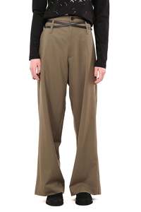 Nom D: CELEBRATION TROUSER IN DARK TAUPE, AW26