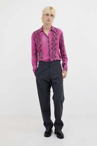 Mens Trousers: REVISION IN GRAYCHECK, AW26