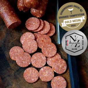Beef: ANGUS BEEF SUDJUK SALAMI SLICED 250 G