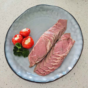 SMOKED LAMB SHOULDER BACON 300G