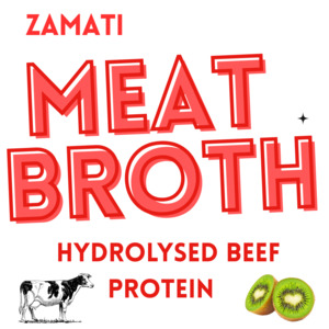 Halal: HYDROLYSED BEEF MEAT BROTH 6 PACK