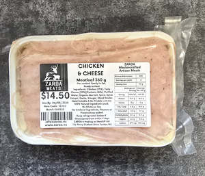 CHICKEN & CHEESE MEATLOAF