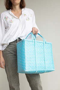 Juno Handwoven Bag: Juno Bag Large - Spring Collection