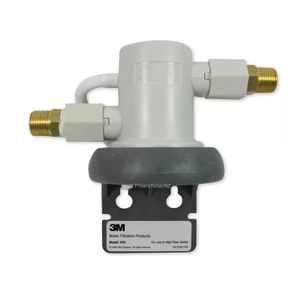 3M VH3 Water Filter Head with Built in Shut-off valve 3/8 inch Male BSP Thread Ports Zdirect