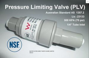 Products: Pressure Limiting Reducing Valve PRV PLV 500kPa 70psi 3/8 inch I/O Zdirect