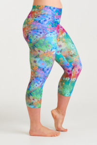 Capri Length: Garden Party - Capri Length Legging (Size 12 only)