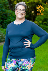 Tops: Summit Sleeve - Charcoal