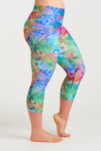 Garden Party - Capri Length Legging (Size 10 only)