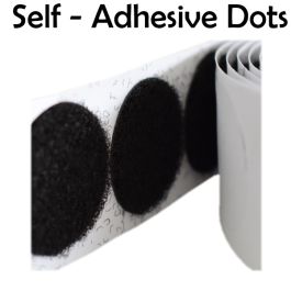 Self-Adhesive Hook and Loop Dots