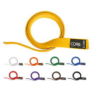 Products: CORE Deluxe Martial Arts Belts