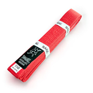 Products: Yamasaki Red Martial Arts Belts
