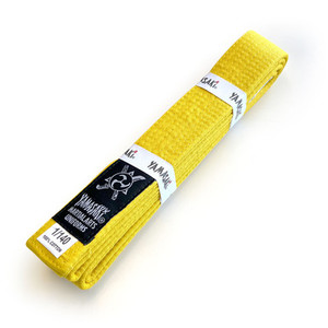 Products: Yamasaki Yellow Martial Arts Belts