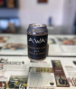 Frontpage: AWA Sparkling Sake with Apple & Pear