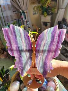 Rainbow Fluorite Butterfly