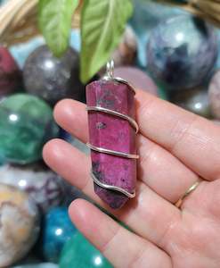 Points: Coboltoan Calcite Pendant