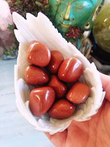 💖Gold Sandstone Tumbles