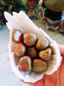 💗💚Unakite Tumbles