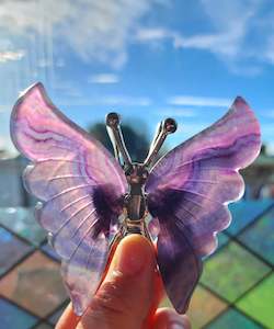 Rainbow Fluorite Butterfly