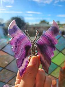 Rainbow Fluorite Butterfly